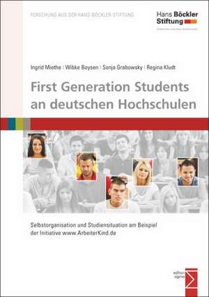 First Generation Students an deutschen Hochschulen de Ingrid Miethe