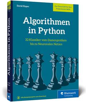 Algorithmen in Python de David Kopec