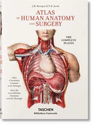 Atlas of Human Anatomy and Surgery: One Hundred Famous Views of EDO de Jean-Marie Le Minor