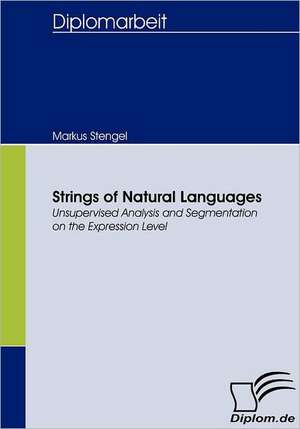 Strings of Natural Languages de Markus Stengel