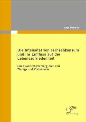 Die Intensit T Von Fernsehkonsum Und Ihr Einfluss Auf Die Lebenszufriedenheit: Bilanzierung Nach Ugb/IAS/Us-GAAP de Anja Strejcek