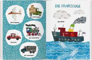 Die kleine Raupe Nimmersatt - Mein großes Bildwörterbuch de Eric Carle