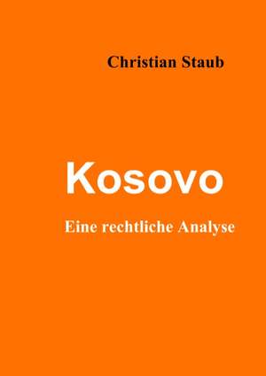 Kosovo de Christian Staub