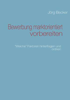 Bewerbung Marktorientiert Vorbereiten: Miteinander-Fureinander E.V de Jörg Becker