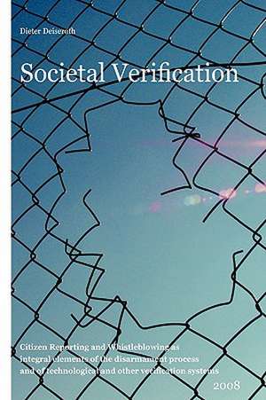 Societal Verification de Dieter Deiseroth