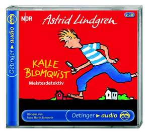 Kalle Blomquist, der Meisterdetektiv. 2 CDs de Astrid Lindgren