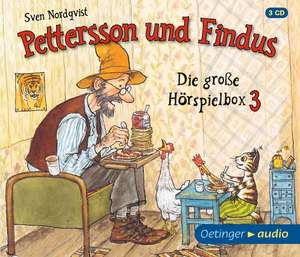 Pettersson und Findus - Die große Hörspielbox 3 (3 CD) de Sven Nordqvist