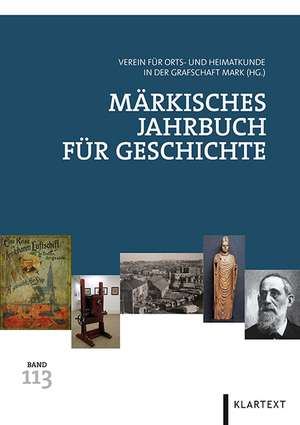 Märkisches Jahrbuch für Geschichte 113 de Dietrich Thier