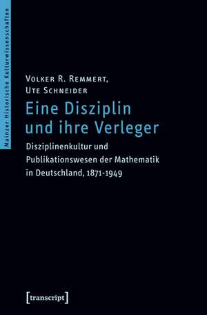 Eine Disziplin und ihre Verleger de Volker R. Remmert