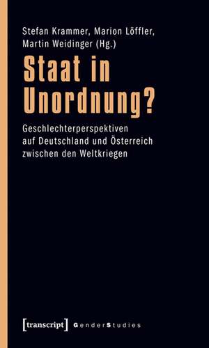 Staat in Unordnung? de Stefan Krammer