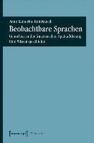 Beobachtbare Sprachen de Jonathan Kohlrausch