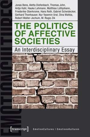 The Politics of Affective Societies – An Interdisciplinary Essay de Aletta Diefenbach