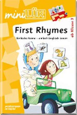 miniLÜK. First Rhymes: Einfache Reime de Kirstin Jebautzke