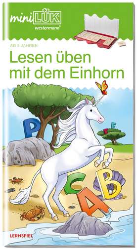 miniLÜK Lesen üben mit dem Einhorn