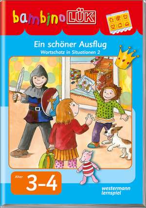 bambinoLÜK. Ein schöner Ausflug: Wörter im Kontext 2 de Bettina Broj