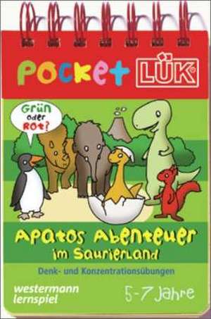 PocketLÜK. Spielblock Apatos Abenteuer im Saurierland