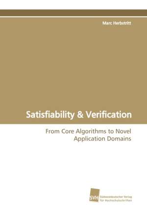 Satisfiability & Verification de Marc Herbstritt