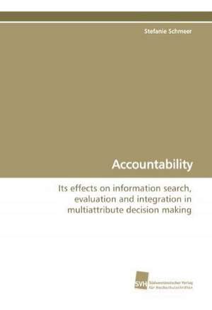 Accountability de Stefanie Schmeer