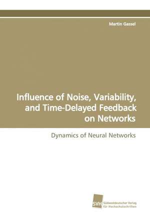 Influence of Noise, Variability, and Time-Delayed Feedback on Networks de Martin Gassel