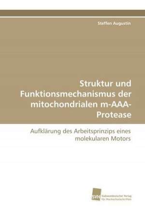 Struktur und Funktionsmechanismus der mitochondrialen m-AAA-Protease de Steffen Augustin