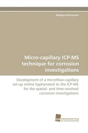 Micro-Capillary Icp-MS Technique for Corrosion Investigations: Communities in Private-Collective Innovation de Nadzeya Homazava