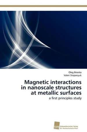 Magnetic Interactions in Nanoscale Structures at Metallic Surfaces: Communities in Private-Collective Innovation de Oleg Brovko