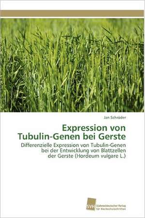 Expression Von Tubulin-Genen Bei Gerste: Ein Zytokin Der Il-10-Interferon-Familie de Jan Schröder