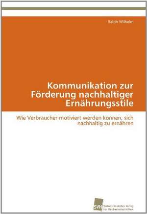 Kommunikation Zur Forderung Nachhaltiger Ernahrungsstile: An Alternative Succession Route for Family Firms de Ralph Wilhelm