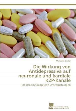 Die Wirkung Von Antidepressiva Auf Neuronale Und Kardiale K2p-Kanale: From Tissues to Atoms de Michaela Eckert