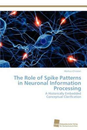 The Role of Spike Patterns in Neuronal Information Processing de Markus Christen