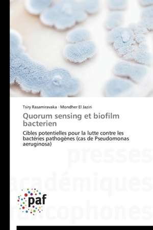 Quorum sensing et biofilm bacterien de Tsiry Rasamiravaka