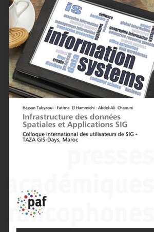 Infrastructure des données Spatiales et Applications SIG de Hassan Tabyaoui