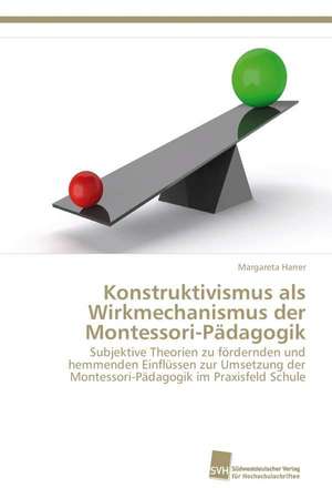 Konstruktivismus als Wirkmechanismus der Montessori-Pädagogik de Margareta Harrer