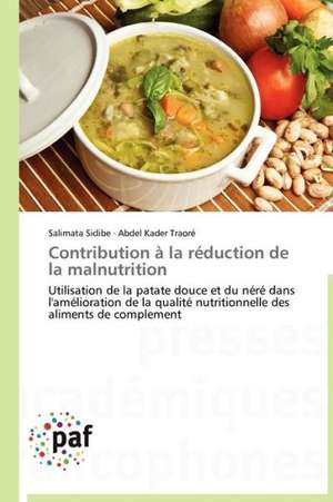 Contribution à la réduction de la malnutrition de Salimata Sidibe