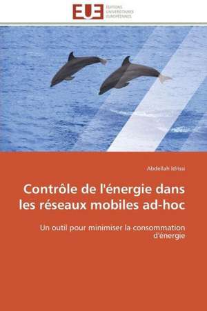 Controle de L'Energie Dans Les Reseaux Mobiles Ad-Hoc: Syndrome de La Modernite Dans Les Fleurs Du Mal de Abdellah Idrissi