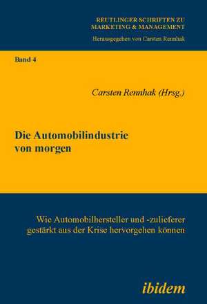 Automobilindustrie von morgen. Wie Automobilhersteller und -