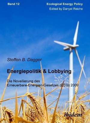 Dagger, S: Energiepolitik & Lobbying. Die Novellierung des E