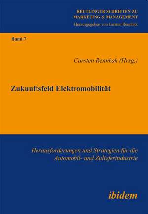 Zukunftsfeld Elektromobilität. Herausforderungen und Strateg