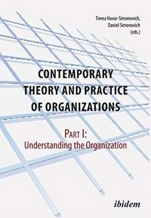 Contemporary Practice and Theory of Organizations Part 1: Understanding the Organization de Philippe Antoine Evers