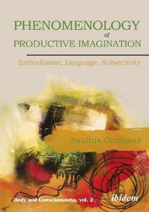 Phenomenology of Productive Imagination: Embodiment, Language, Subjectivity de Saulius Geniusas