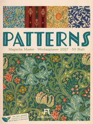 Patterns Wochenplaner Kalender 2027 de Ackermann Kunstverlag GmbH