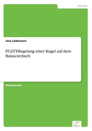 FUZZY-Regelung einer Kugel auf dem Balanciertisch de Jens Lüdemann