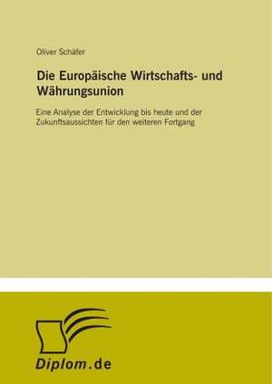 Die Europäische Wirtschafts- und Währungsunion de Oliver Schäfer