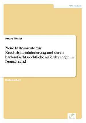 Neue Instrumente zur Kreditrisikominimierung und deren bankaufsichtsrechtliche Anforderungen in Deutschland de Andre Melzer