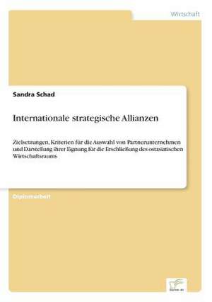 Internationale strategische Allianzen de Sandra Schad