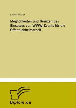 Möglichkeiten und Grenzen des Einsatzes von WWW-Events für die Öffentlichkeitsarbeit de Kathrin Fischer