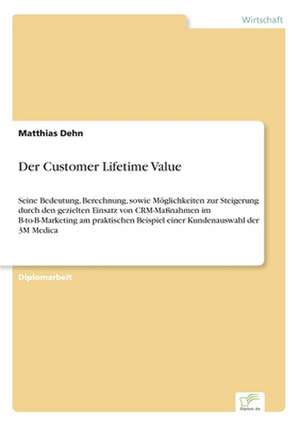 Der Customer Lifetime Value de Matthias Dehn