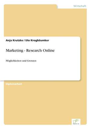 Marketing - Research Online de Anja Krutzke