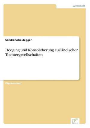 Hedging und Konsolidierung ausländischer Tochtergesellschaften de Sandra Scheidegger