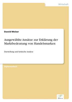 Ausgewahlte Ansatze Zur Erklarung Der Marktbedeutung Von Handelsmarken: Optionspreistheorie Zur Bewertung Von Investitionen Mit Einem Beispiel Aus Der Softwareentwicklung de Dawid Melzer